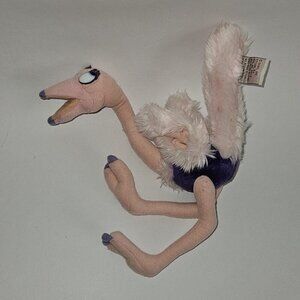 GUND Marbles Ostrich Plush 41511 Pink Purple 8" Stuffed Animal Toy